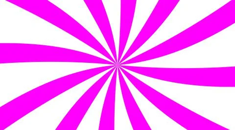 Twisted light pink Vector Background on white, psychedelic spiral Stock Illustration