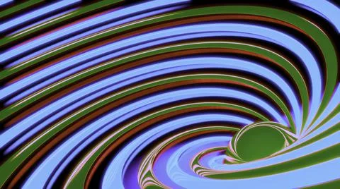 Twisted lines in abstraction.Design. Various bright multicolored lines create Stock Illustration