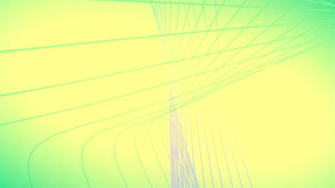 Twisted lines dance geometric elegant background. 3d rendering loop animation HD Stock-Footage 159418157