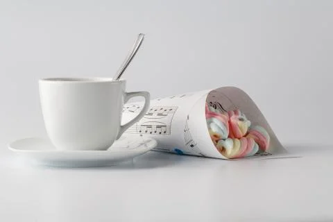 Twisted marshmallow Stock Photos