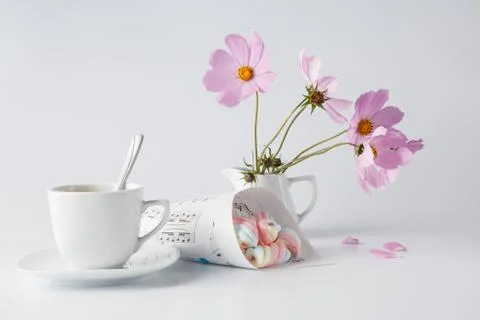 Twisted marshmallow Stock Photos