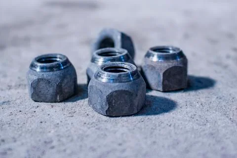 Twisted nuts. Stock Photos