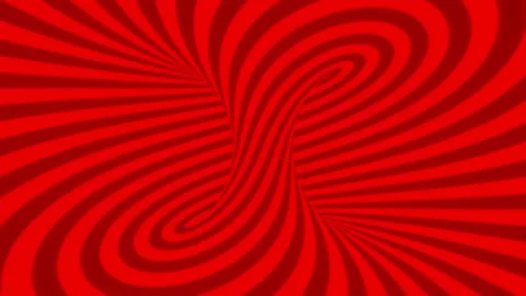 Twisted optical illusion-psychedelic background red Stock Footage 198780097