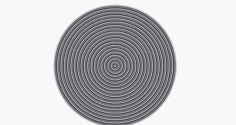Twisted overlapping ribbons in monochrome Stock Illustration