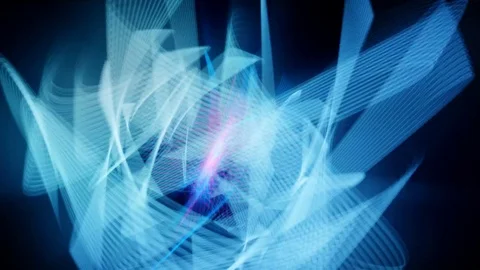 Twisted Path Looping Animation Stock Footage 73608451