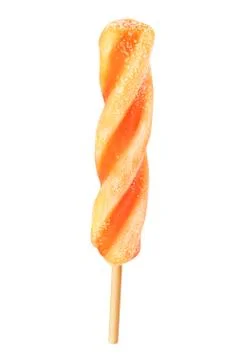 Twisted popsicle isolated Stock Photos