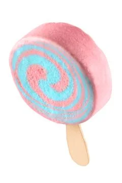 Twisted popsicle isolated Stock Photos