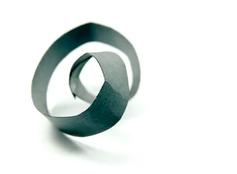 Twisted ribbon Stock Photos
