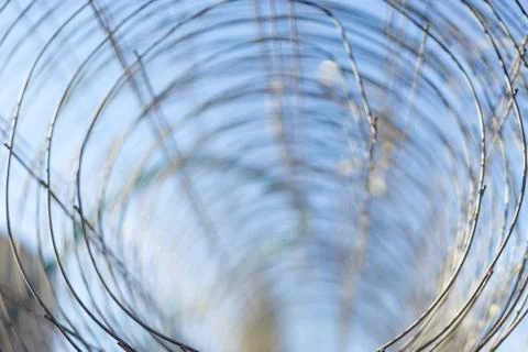Twisted roll mesh netting Stock Photos