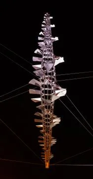 Twisted Scupture Stock Photos