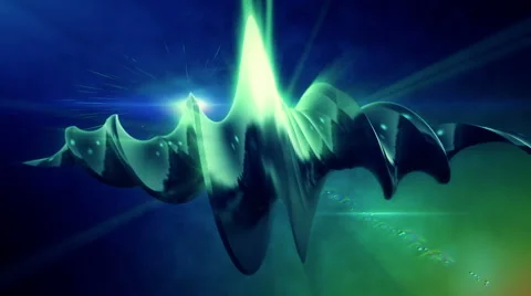 Twisted Shape Background Animation Stock Footage 46495295