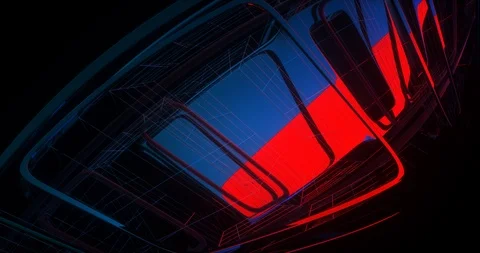 Twisted shape Stock Footage 101817118