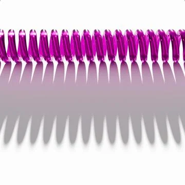 Twisted telephone wire Stock Illustration