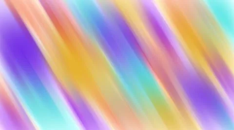 Twisted vibrant iridescent gradient blurred of purple yellow orange turquoise Ilustração Stock