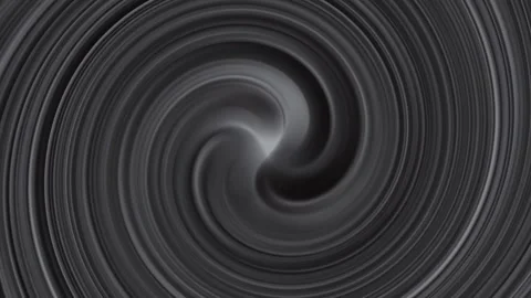 Twisted white-black gradient liquid motion blur abstract backgrounds Stock Footage 242772425
