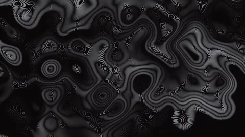 Twisted white-black gradient liquid motion blur abstract backgrounds Stock Footage 242773812