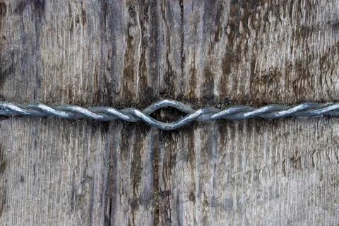 Twisted wire. Stock Photos