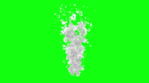 Twister animation on green screen background Stock Footage 335524061