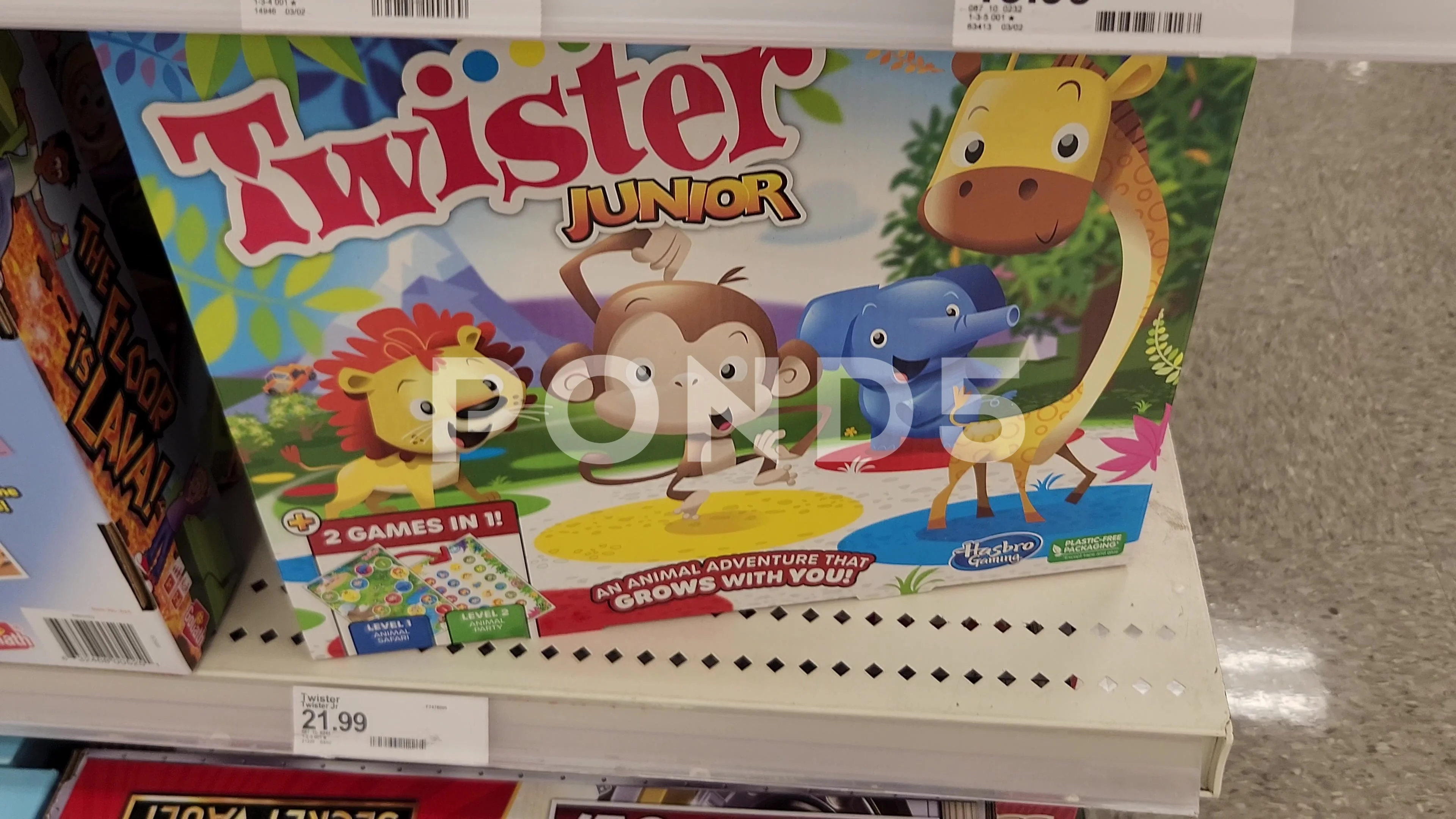 Twister Junior Board Game, Stock Video