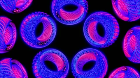 Twister Rings Loop 11 Stock Footage 59700076