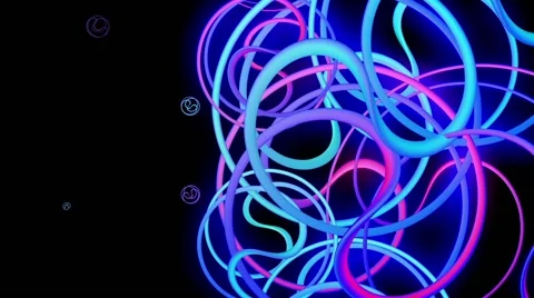 Twister Rings Loop 7 Stock Footage 59724179