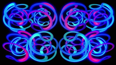 Twister Rings Loop 8 Stock Footage 59724167