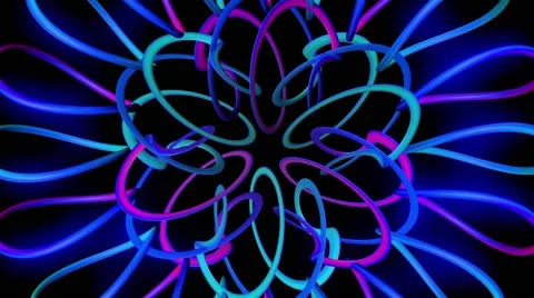 Twister Rings Loop 9 Stock Footage 59724141