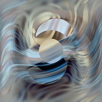 Twisting Fog Stock Illustration