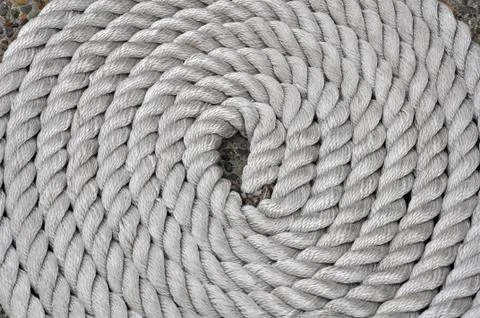 Twisting rope pattern Foto stock