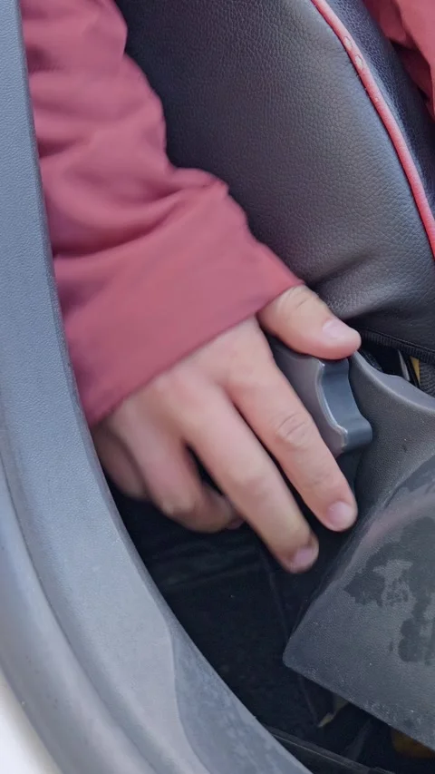 Twisting the seat clockwise to lift the backrest up. Stock Footage 329398574