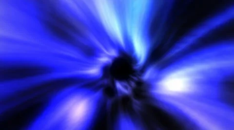 Twisting Smooth Blue Wormhole Tunnel VJ Loop 2 Stock Footage 35108352