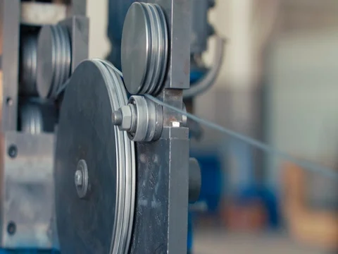 Twisting Wire Stock Footage 78481209