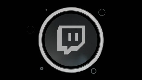 Twitch Icon Stock Footage 129961232