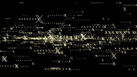 Twitter Logo Background V2 Stock Footage 306528403