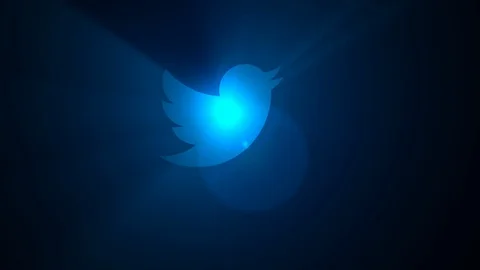 Twitter Logo Stock Footage 86194487