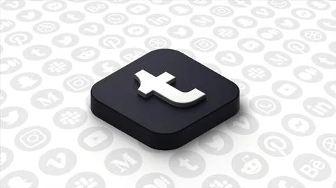 The Twitter logo. Motion. A black square disintegrating into particles creates Stock Illustration