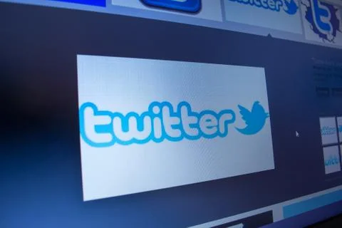 Twitter Logo. Stock Photos