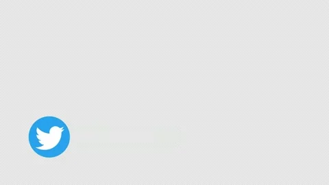 Twitter Social Media Lower Third Stock Footage 194290487