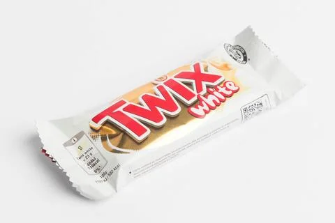 A Twix White Bar Stock Photos
