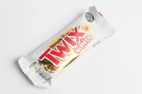 A Twix White Bar Stock Photos