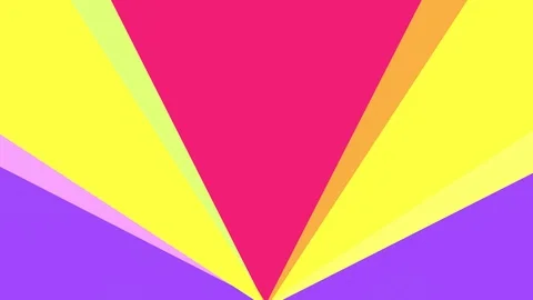 Two 2D circular graphic patterns that rotate in the opposite direction, 4K 16:9 Stock Footage 112931009