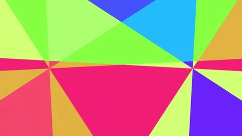 Two 2D circular graphic patterns that rotate in opposite direction, 4K 16:9 Stock Footage 112931062