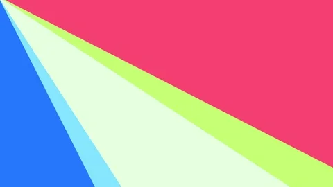 Two 2D circular graphic patterns that rotate in the opposite direction, in 4K 16 Stock Footage 112931105