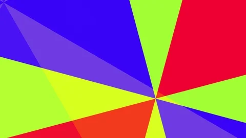 Two 2D circular patterns rotate in opposite in counter-clockwise, 4K 16:9. Stock Footage 112930826