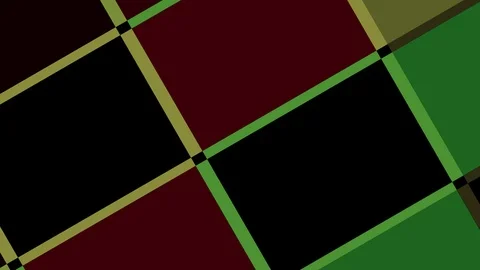 Two 2D color bars that rotate and move, anchor point from left to right on a bac Stock Footage 113072576