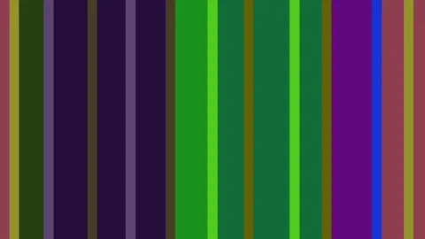 Two 2D color bars that rotate counterclockwise and move, anchor point from right Stock Footage 113072628