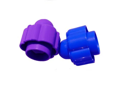 Two abstract volume figures Stock Photos