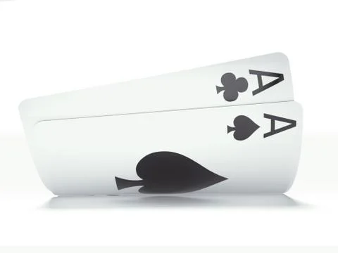 Two aces イラスト素材