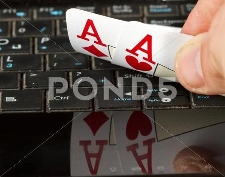 Two aces Stock Photos