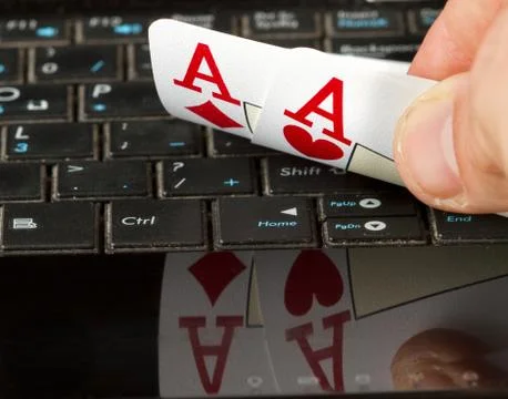 Two aces Foto stock